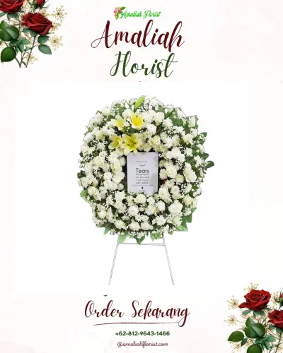 Krans Bunga Duka Cita bekasi